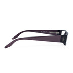Polo Ralph Lauren Womens Purple Rectangular Reading Glasses with Metal Horse Logo (Power - 1.50)