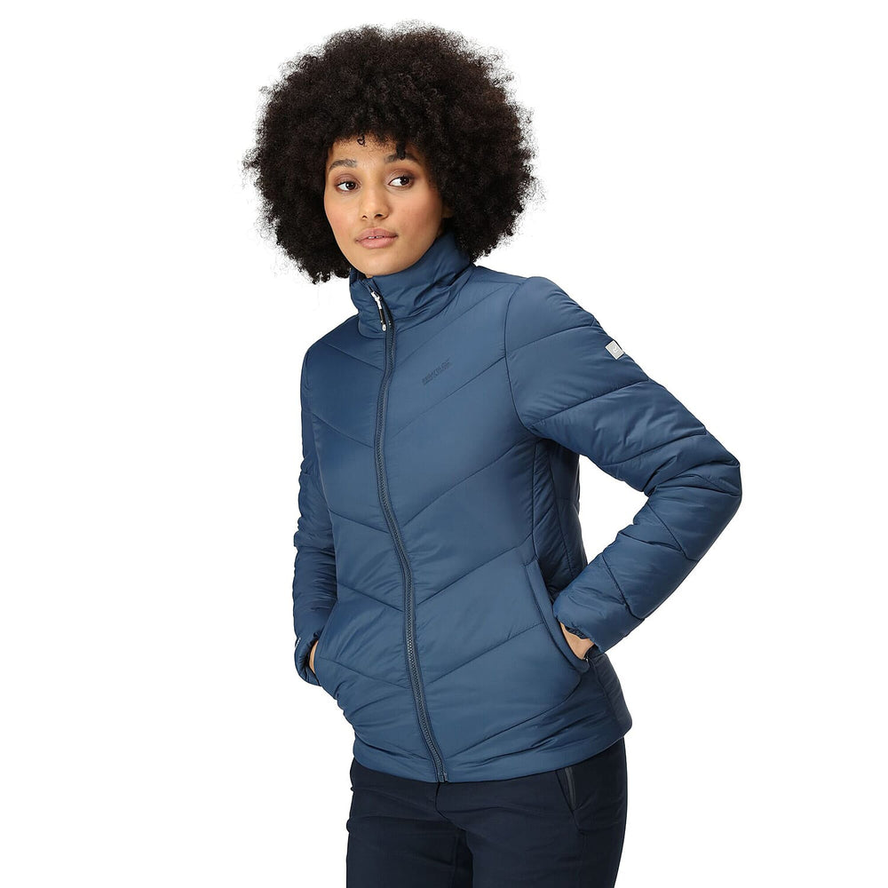 REGATTA Womens Freezeway IV Insulated Jacket (Size 8) - Blue