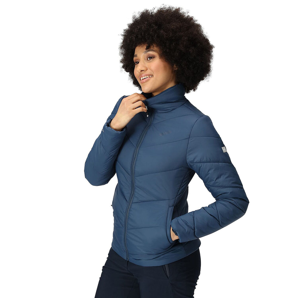 REGATTA Womens Freezeway IV Insulated Jacket (Size 8) - Blue