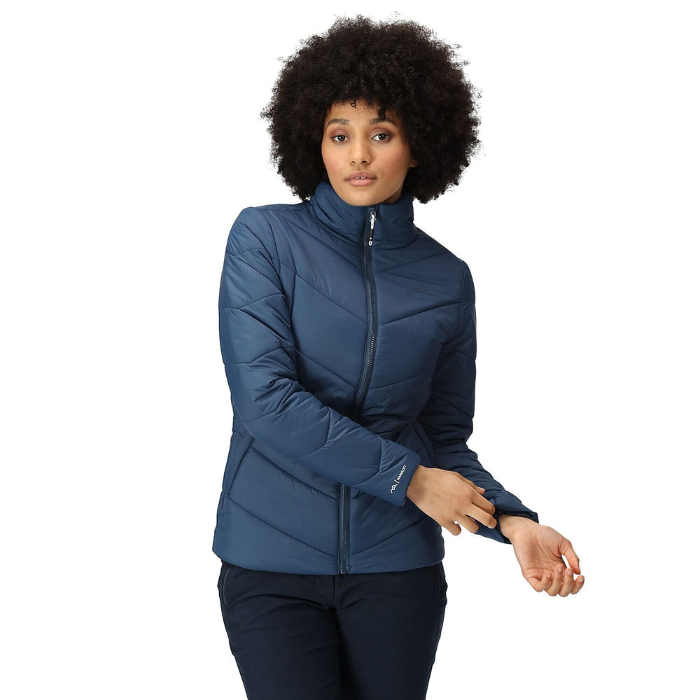 REGATTA Womens Freezeway IV Insulated Jacket (Size 8) - Blue