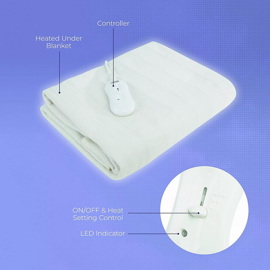 Polyester Blanket (Size 1x1 cm) - White