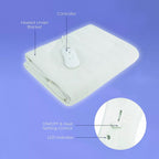 Polyester Blanket (Size 1x1 cm) - White