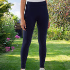 NOVA OF LONDON Fleece Lined Legging (Size 12-14) - Navy