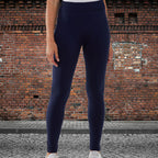 NOVA OF LONDON Fleece Lined Legging (Size 12-14) - Navy