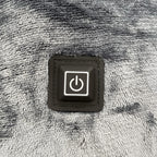 Double Layer Sherpa Lined Heated Hoodie - Grey