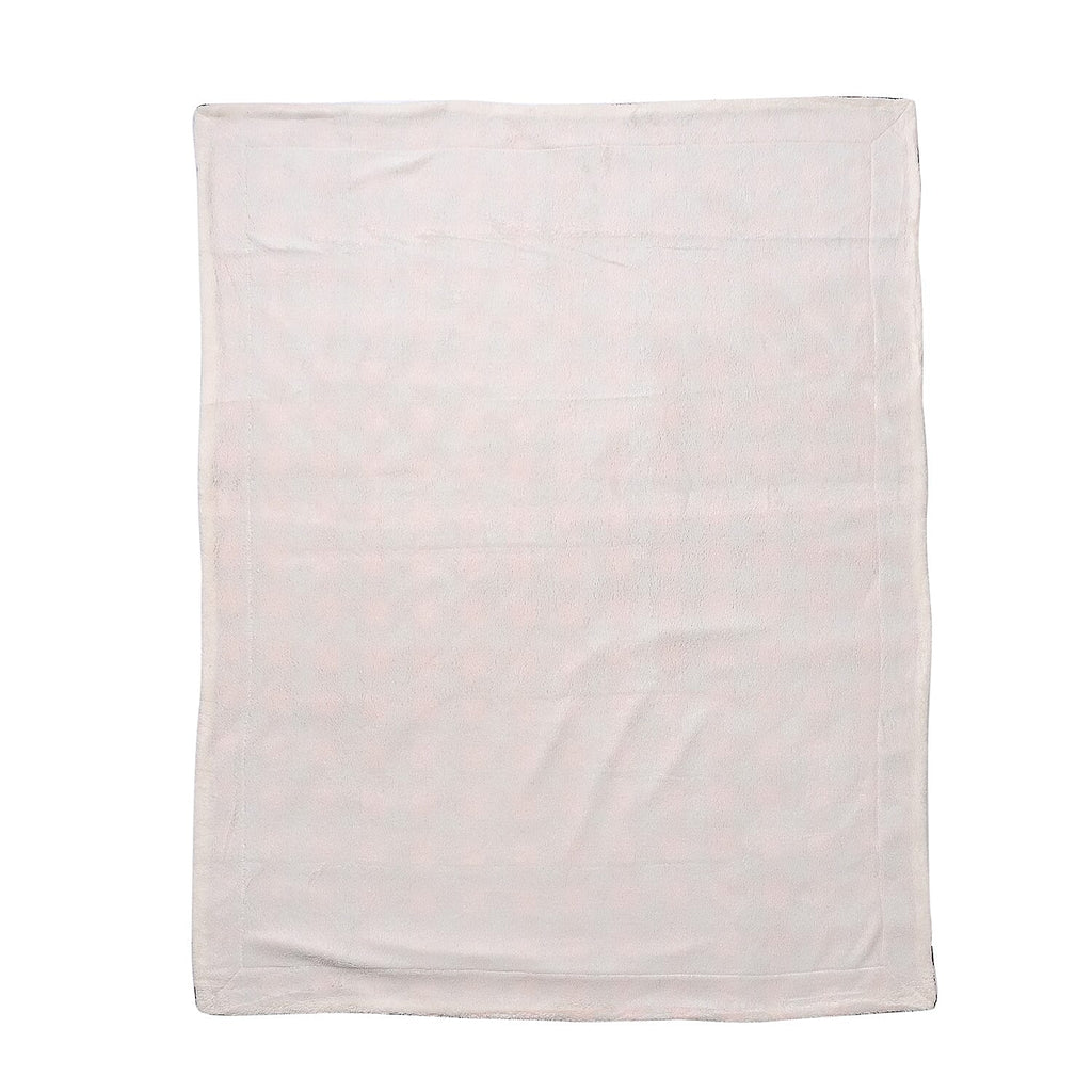 Super Soft Faux Fur Sherpa Double Layer Red Checkered Blanket (Size 150x200cm).