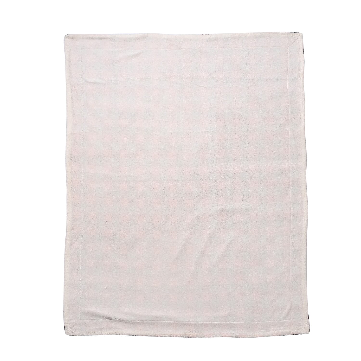 Super Soft Faux Fur Sherpa Double Layer Red Checkered Blanket (Size 150x200cm).