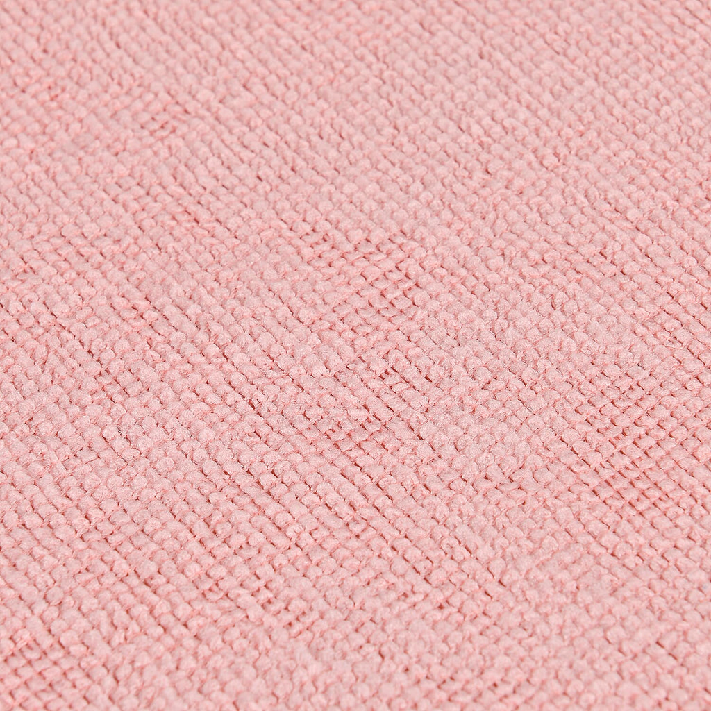 Reusable, Super Absorbent & Lightweight Tear Away Microfiber Towel Roll - Pink 50 Sheets