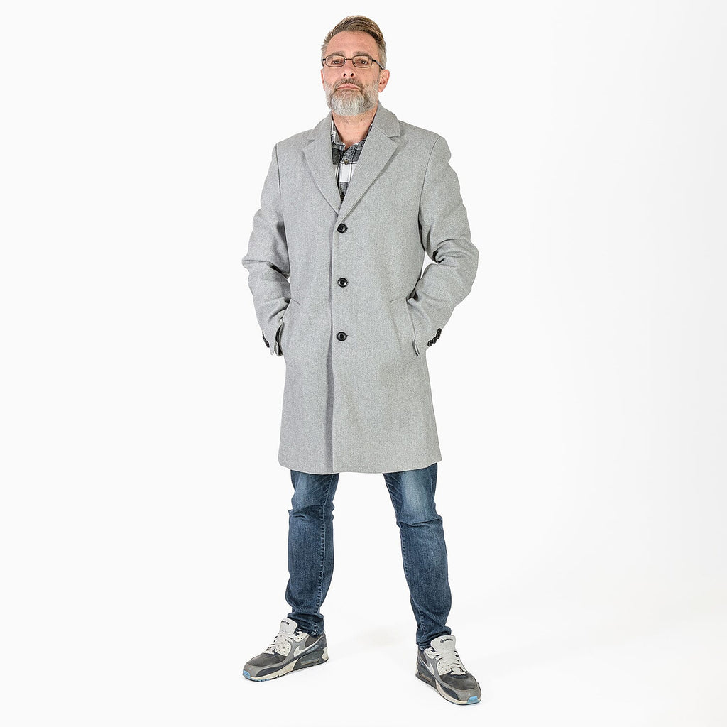 Polyester Coat (Size 1x1 ) - Grey