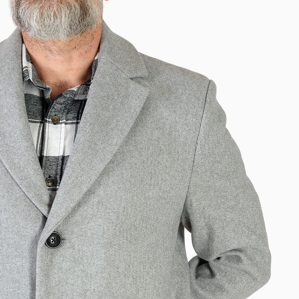 Polyester Coat (Size 1x1 ) - Grey