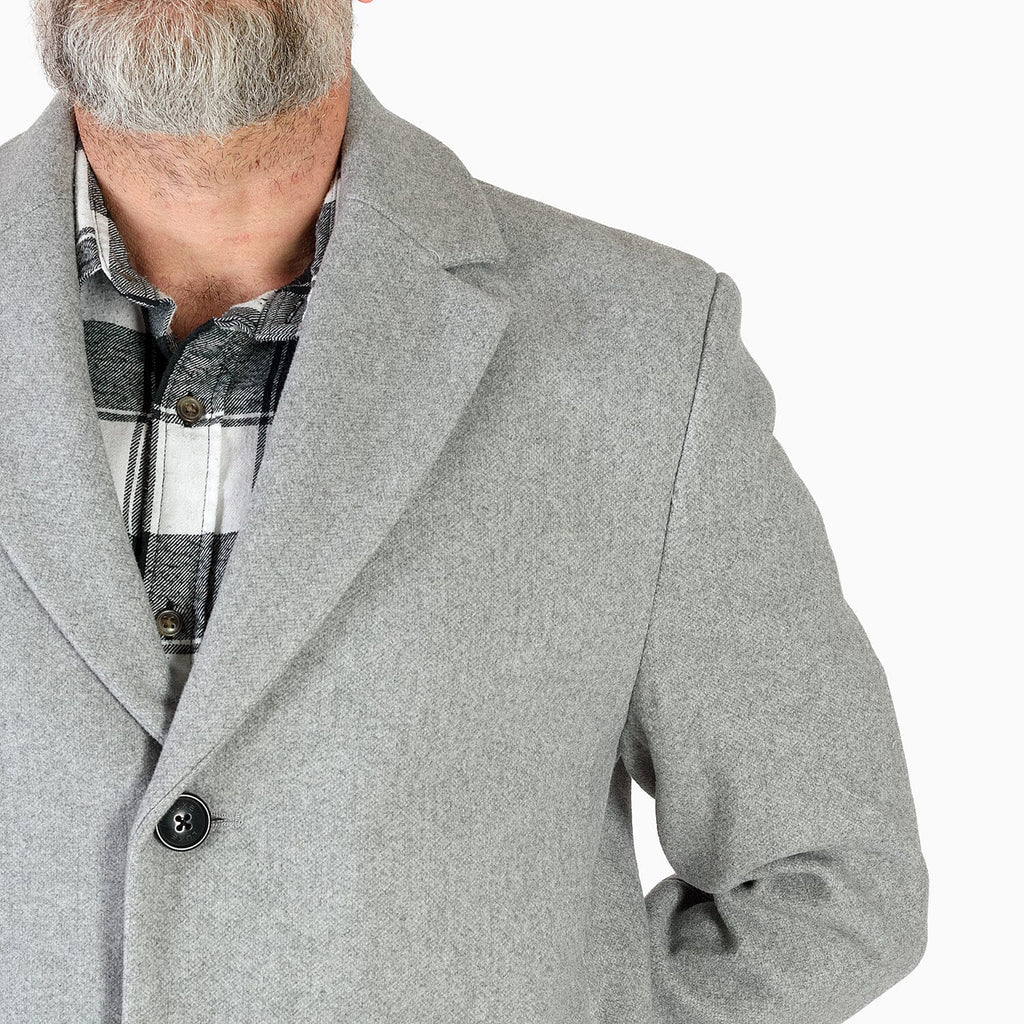 Polyester Coat (Size 1x1 ) - Grey