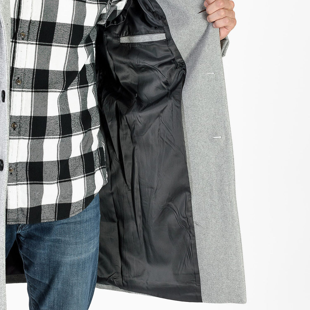 Polyester Coat (Size 1x1 ) - Grey