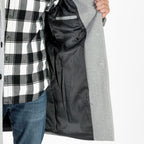 Polyester Coat (Size 1x1 ) - Grey