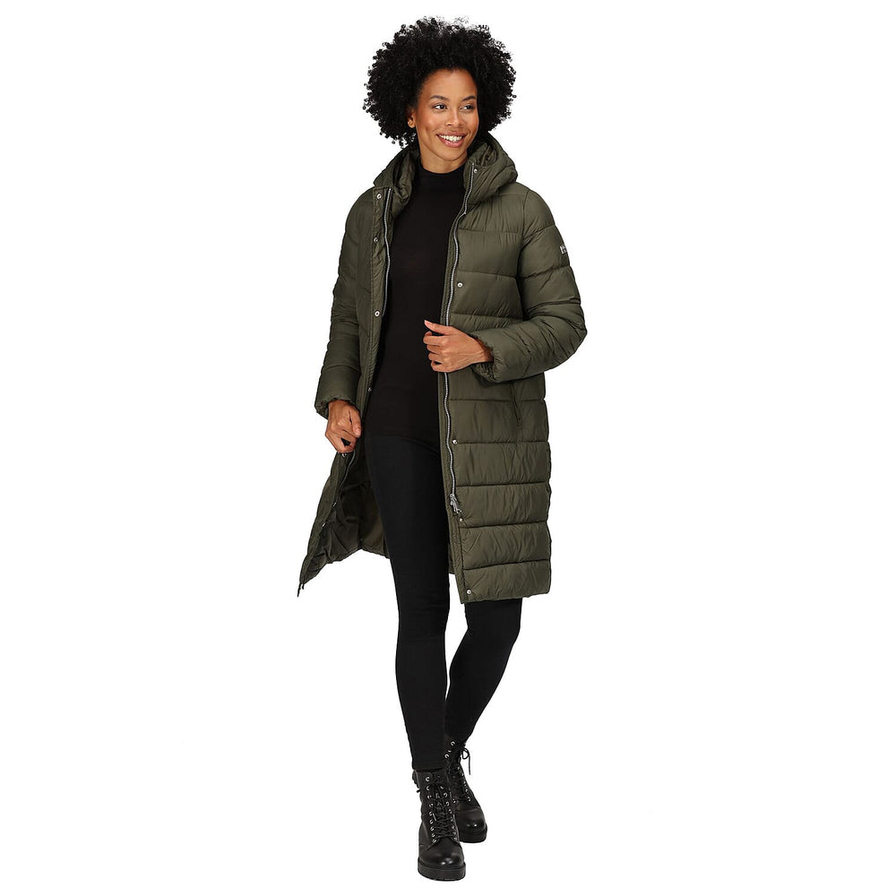 Polyester Coat (Size 1x1 cm) - Dark Khaki