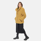 Ladies Bourgcoat Boucle (Size 10) - Mustard