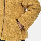 Ladies Bourgcoat Boucle (Size 10) - Mustard