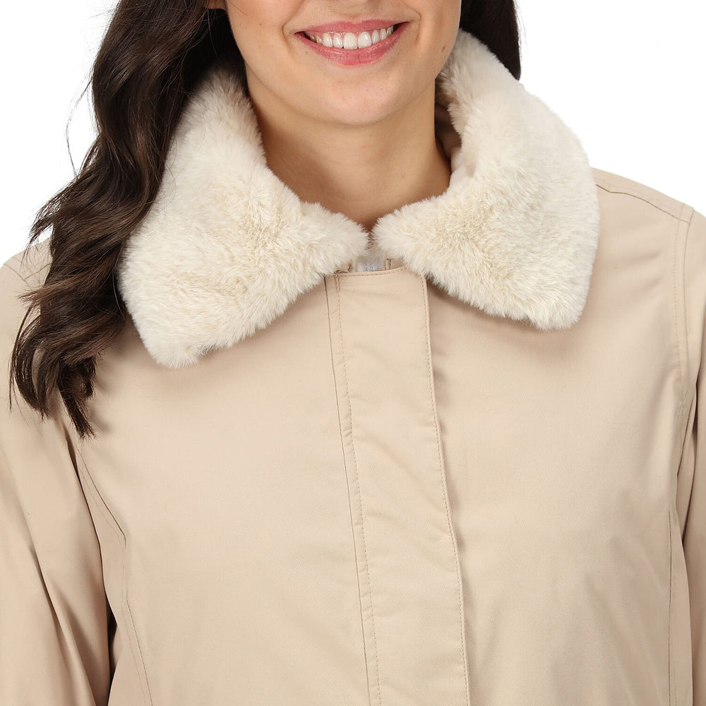 Polyester Coat (Size 1x1 cm) - Moccasin