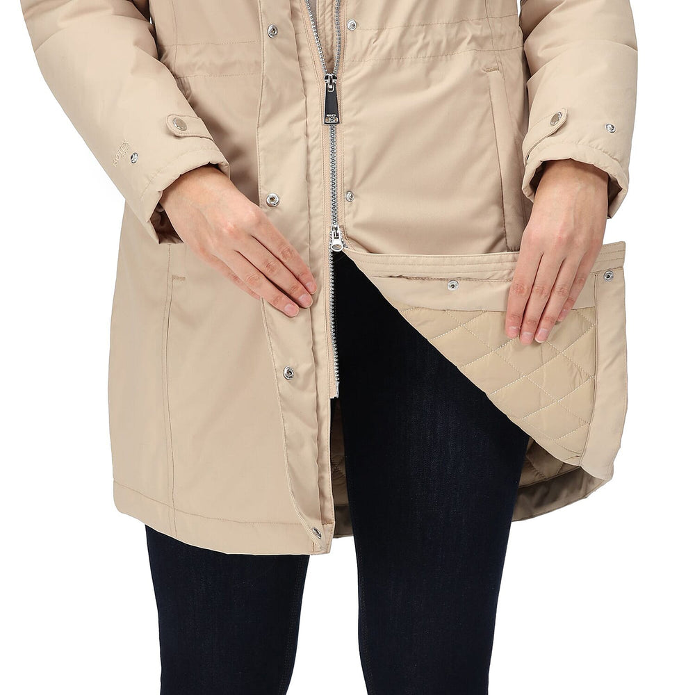 Polyester Coat (Size 1x1 cm) - Moccasin