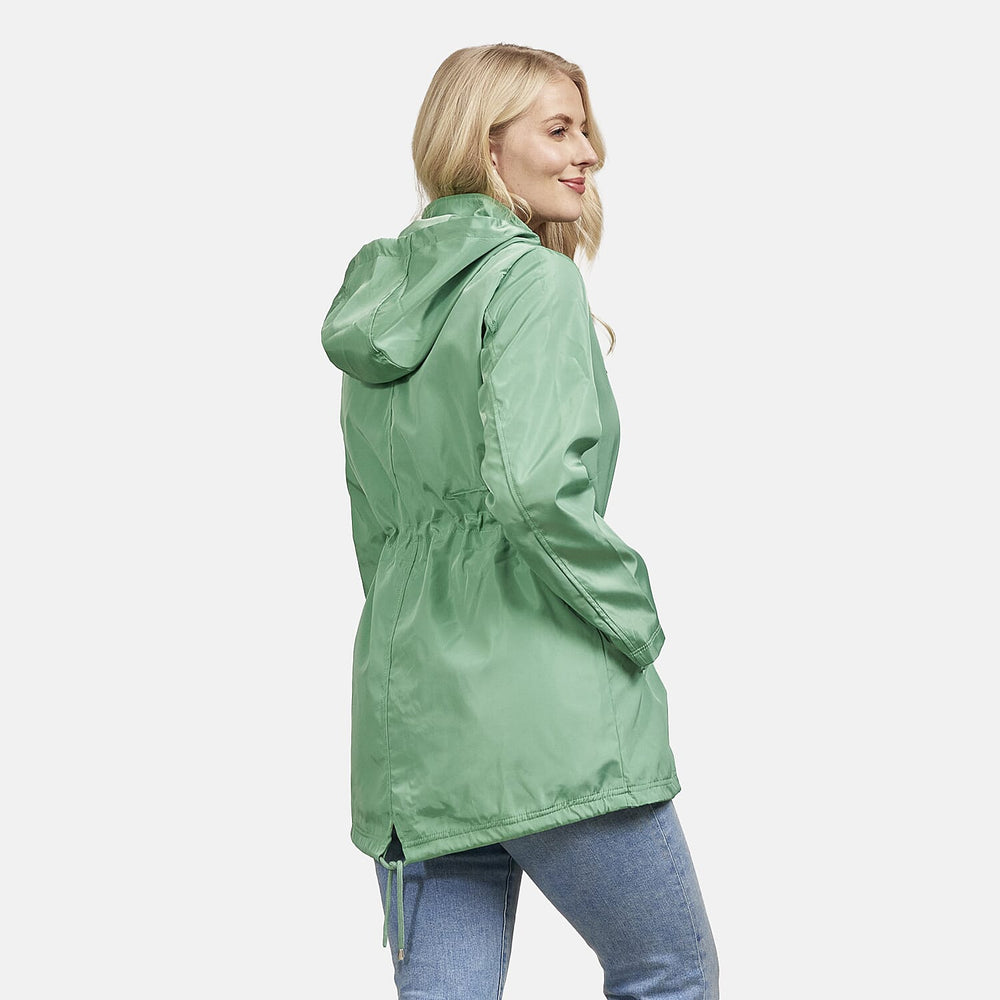 Mudflower Women’s Waterproof Hooded Raincoat
