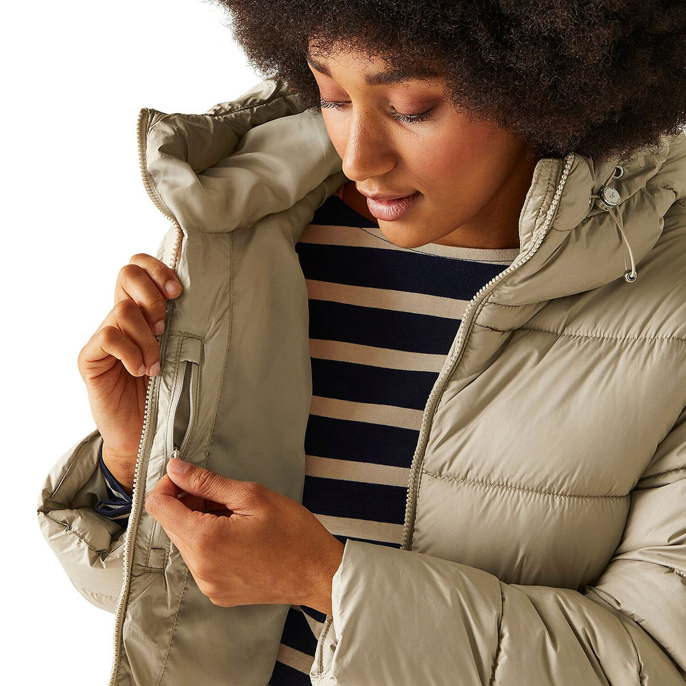 Polyester Coat (Size 1x1 cm) - Warm Beige
