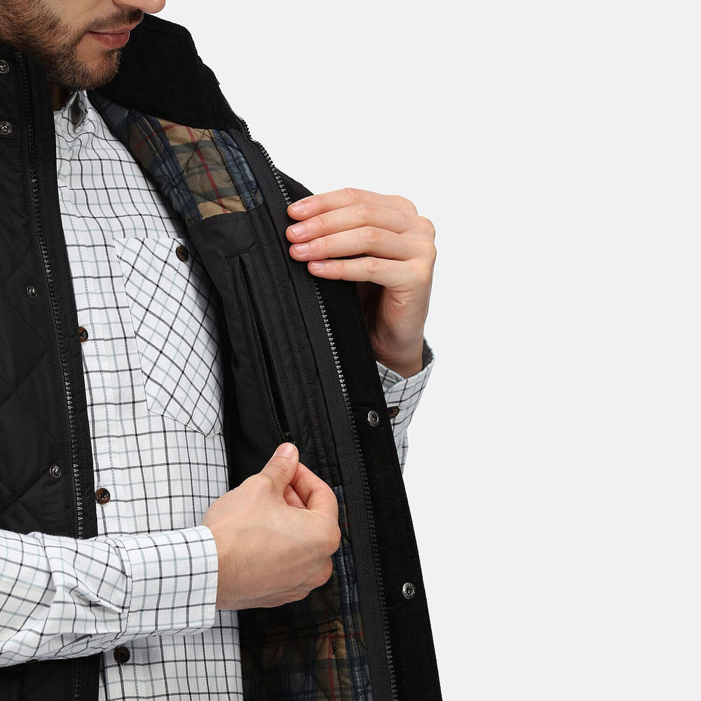 Polyester Gilet  - Black