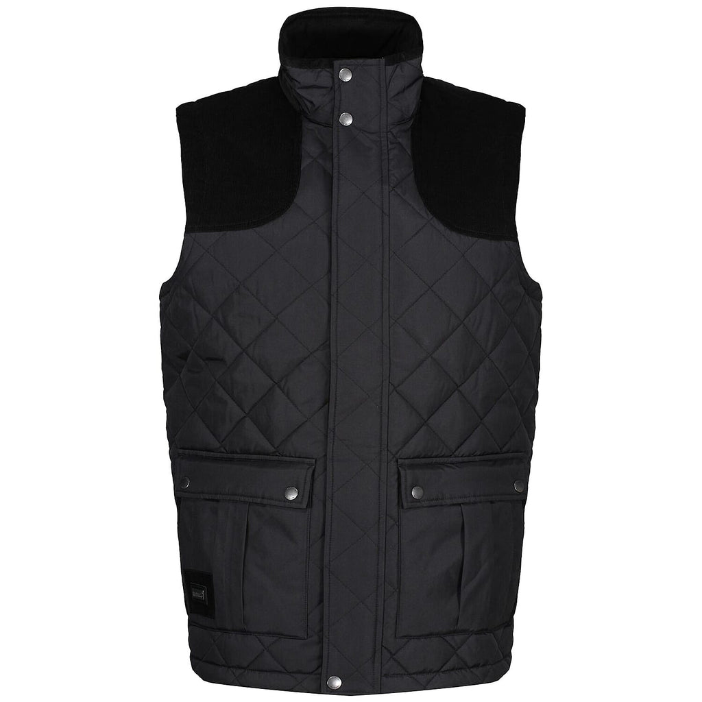 Polyester Gilet  - Black