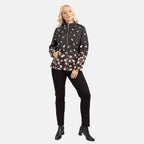 Polyester Jacket (Size 1x1 cm) - Black With Orange