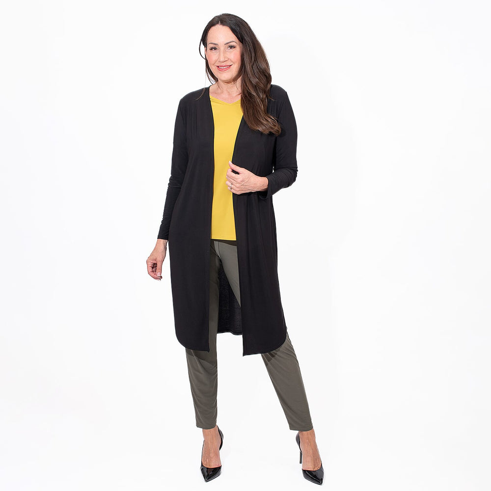 Styled By Long Line Jacket (Size L) - Black
