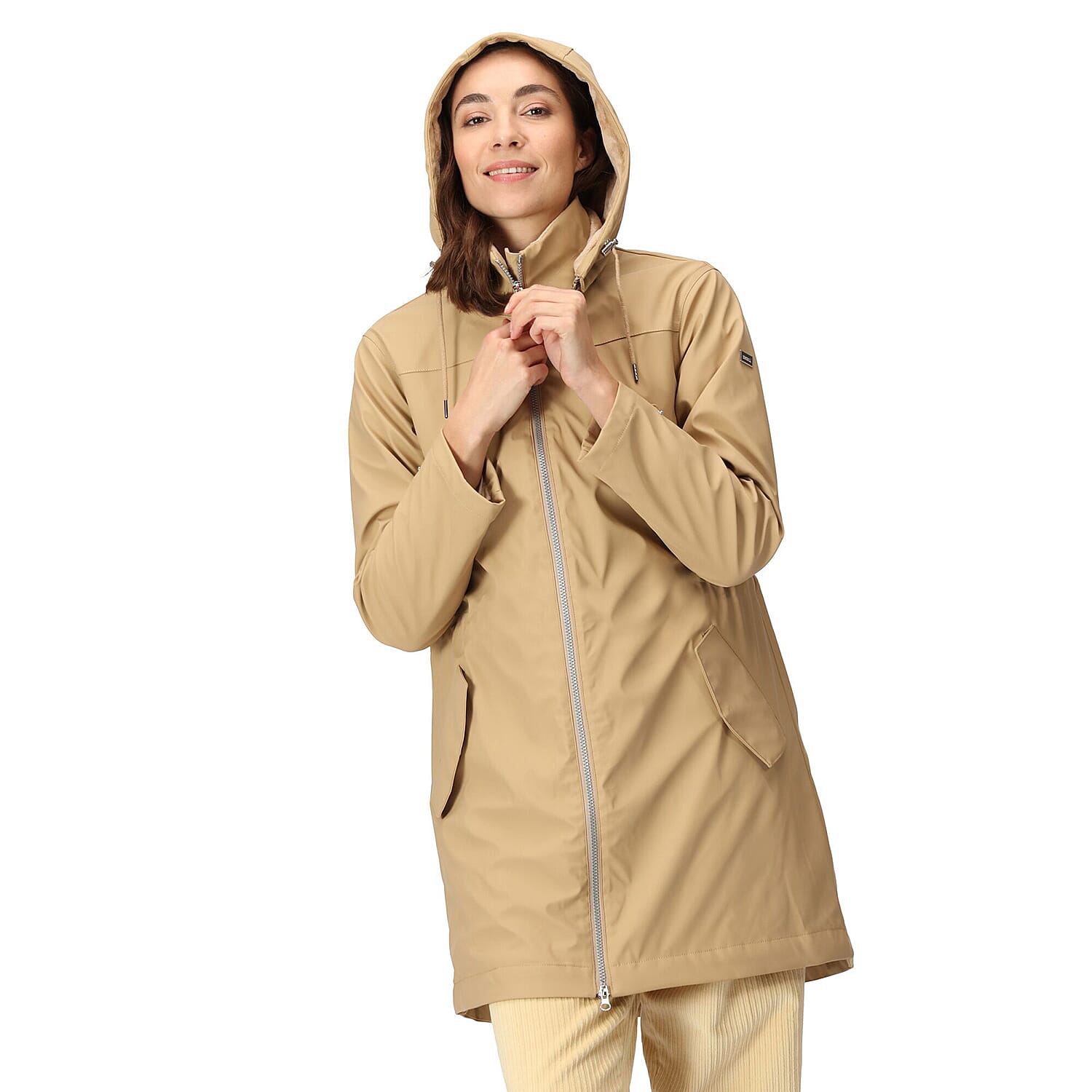 Polyester Jacket (Size 1x1 cm) - Brown
