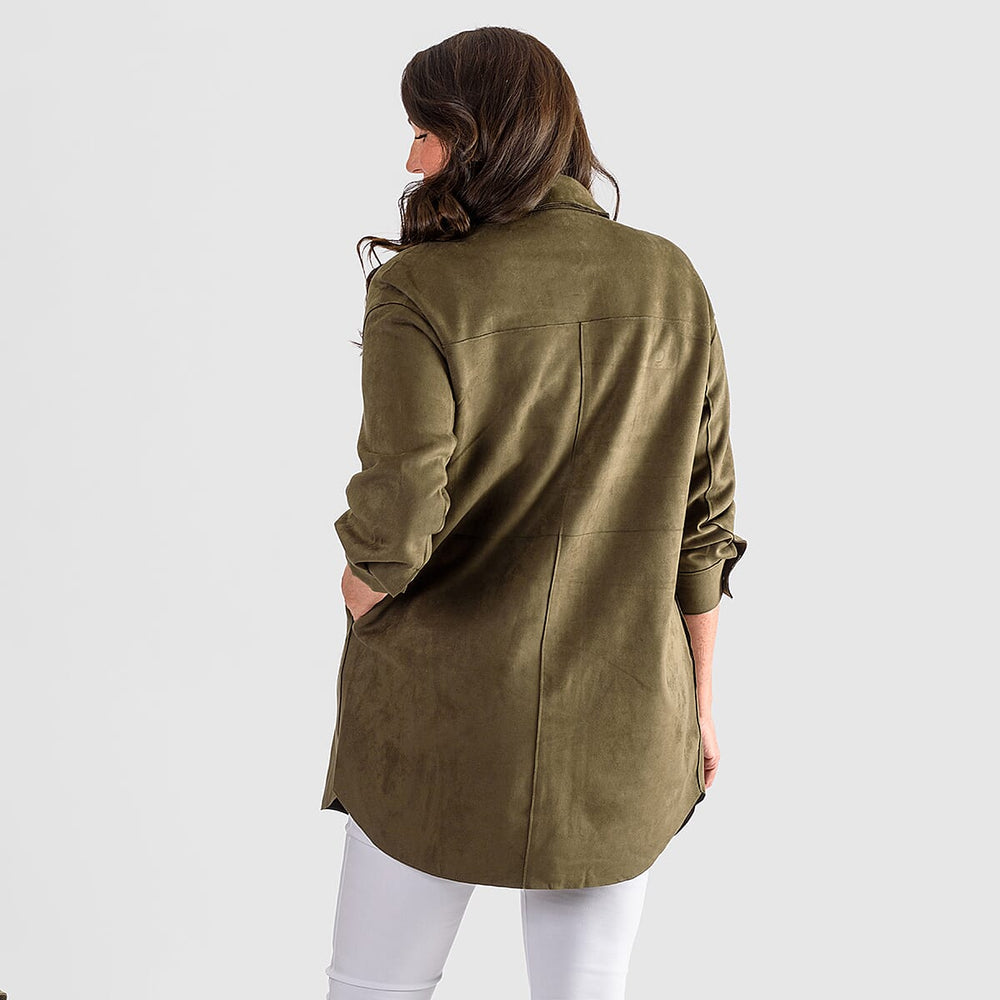 Polyester Jacket (Size 1x1 cm) - Khaki
