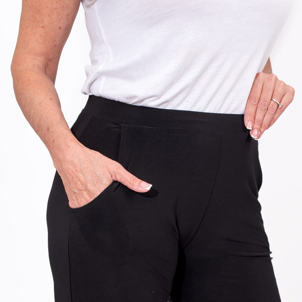 Styled By Tapered Trouser (Size L) - Black