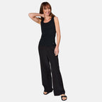 Emreco Wide Leg Formal Trouser (Size 12) - Black