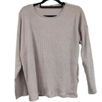 Long Sleeves Casual Knitted Blouse (Size 12) - Dusty Pink