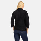 Polyester Knitted Jumper (Size 1x1 cm) - Black