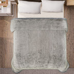 BIGGEST EVER BLANKET AT TJC-  Luxurious Super Soft Blanket (Double Size, 220x150 cm) - Silver Grey