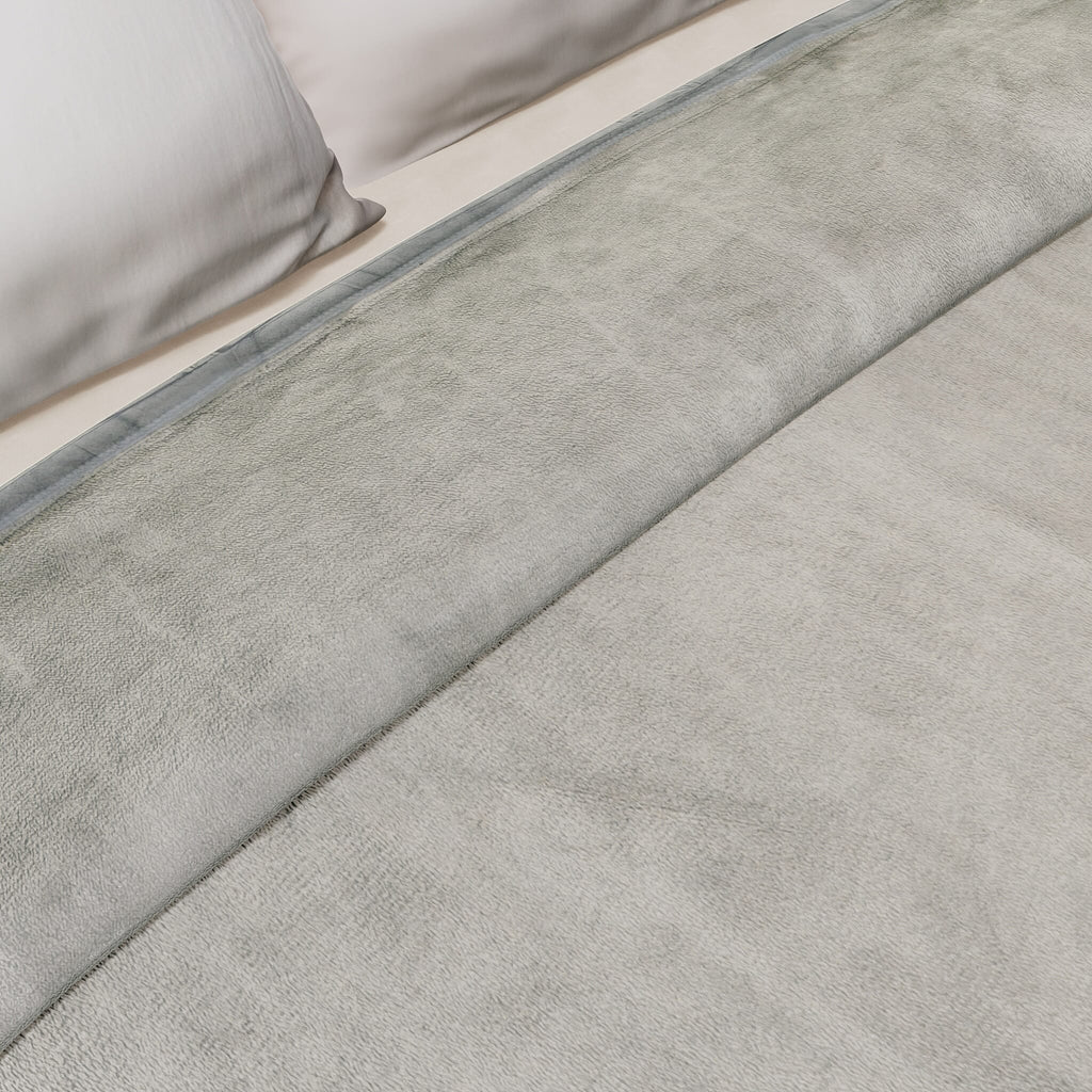 BIGGEST EVER BLANKET AT TJC-  Luxurious Super Soft Blanket (Double Size, 220x150 cm) - Silver Grey