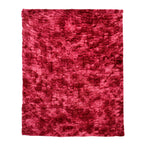 Super Soft Luxurious Faux Fur Blanket 600GSM - Red