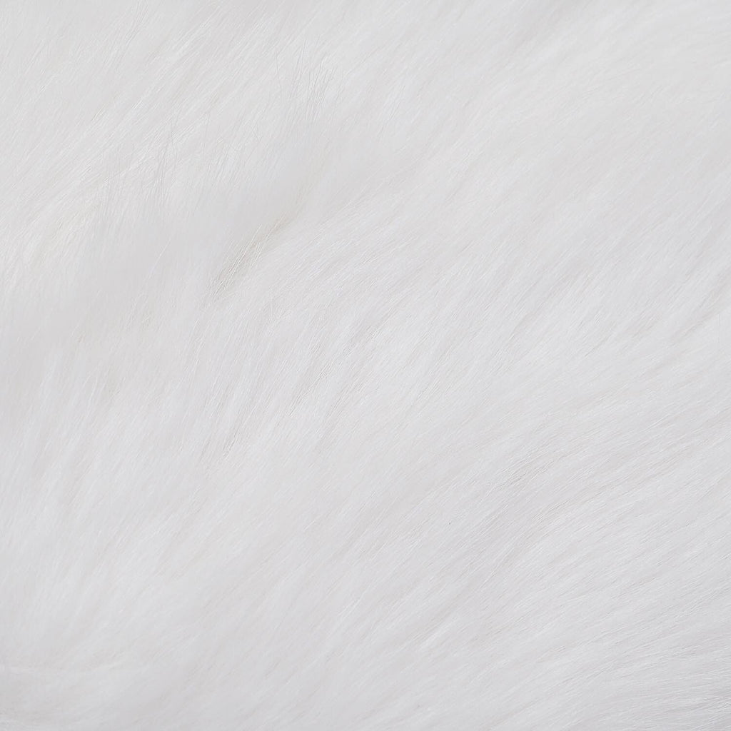 Super Soft & Warm Faux Fur Winter Hat - White