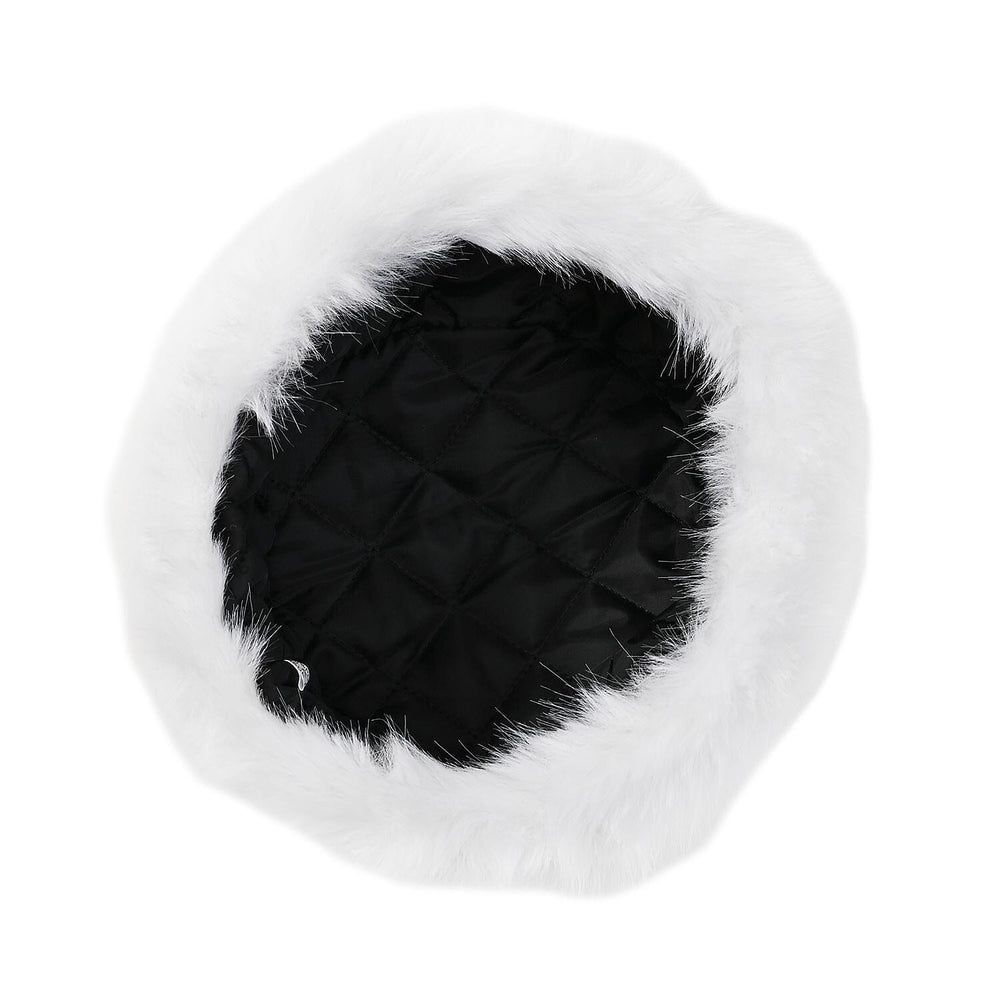 Super Soft & Warm Faux Fur Winter Hat - White