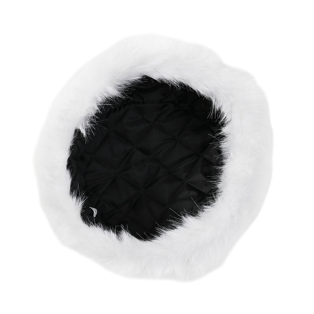 Super Soft & Warm Faux Fur Winter Hat - White