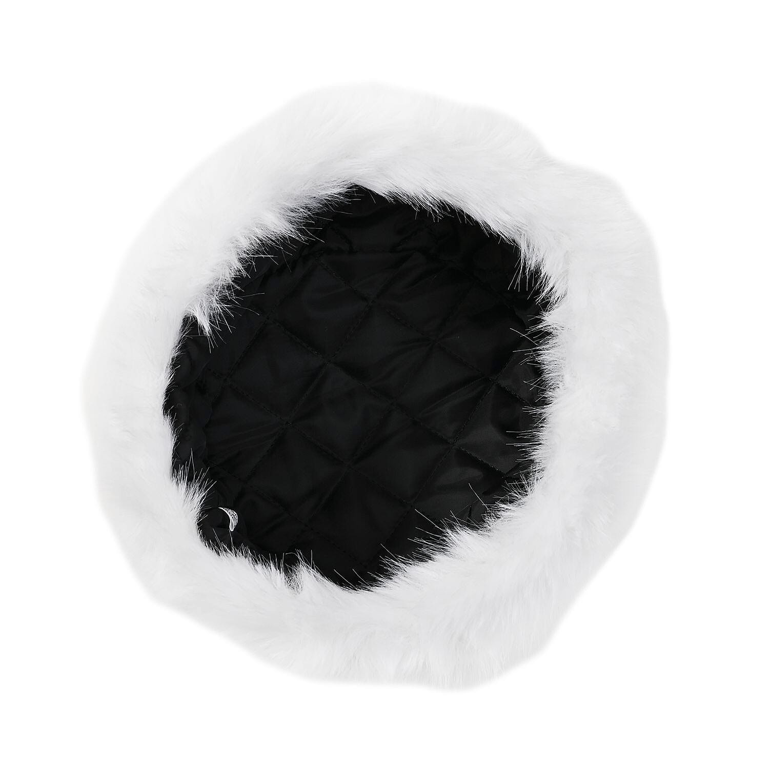 Super Soft & Warm Faux Fur Winter Hat - White