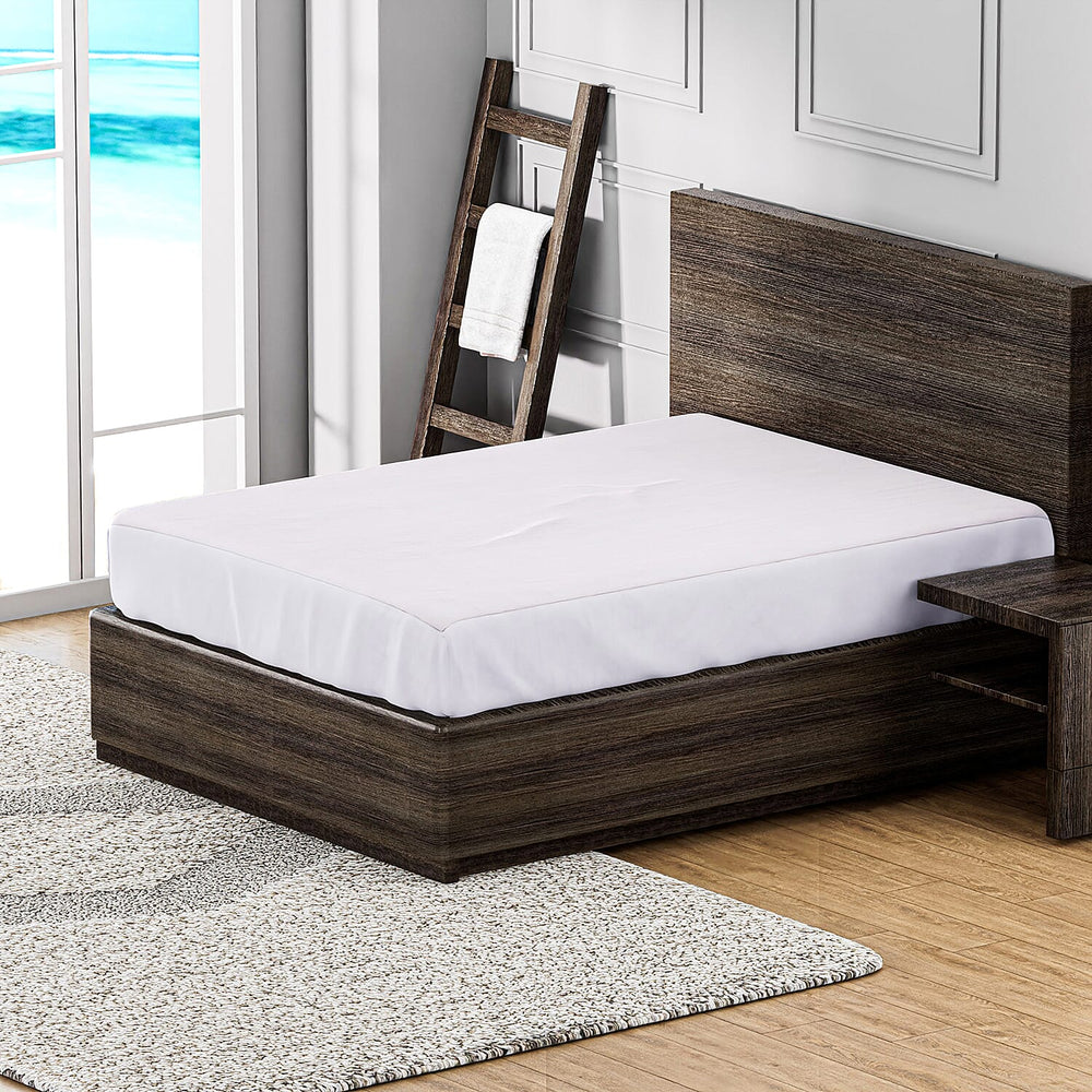 Tencel waterproof mattress protector; Effectively prevents sweat, body fluids and other accidental spills - Double