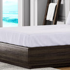 Tencel waterproof mattress protector; Effectively prevents sweat, body fluids and other accidental spills - Double