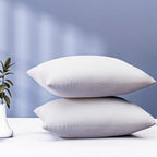 Set of 2 Tencel Waterproof Pillow Protectors- Effectively Prevents Sweat, Body Fluids and Other Accidental Spills