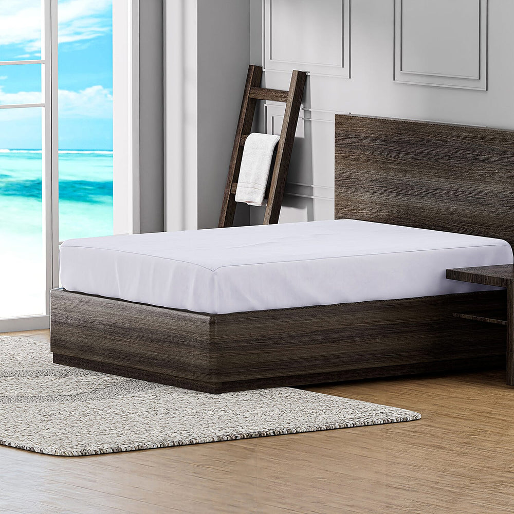 Tencel waterproof mattress protector; Effectively prevents sweat, body fluids and other accidental spills - Single
