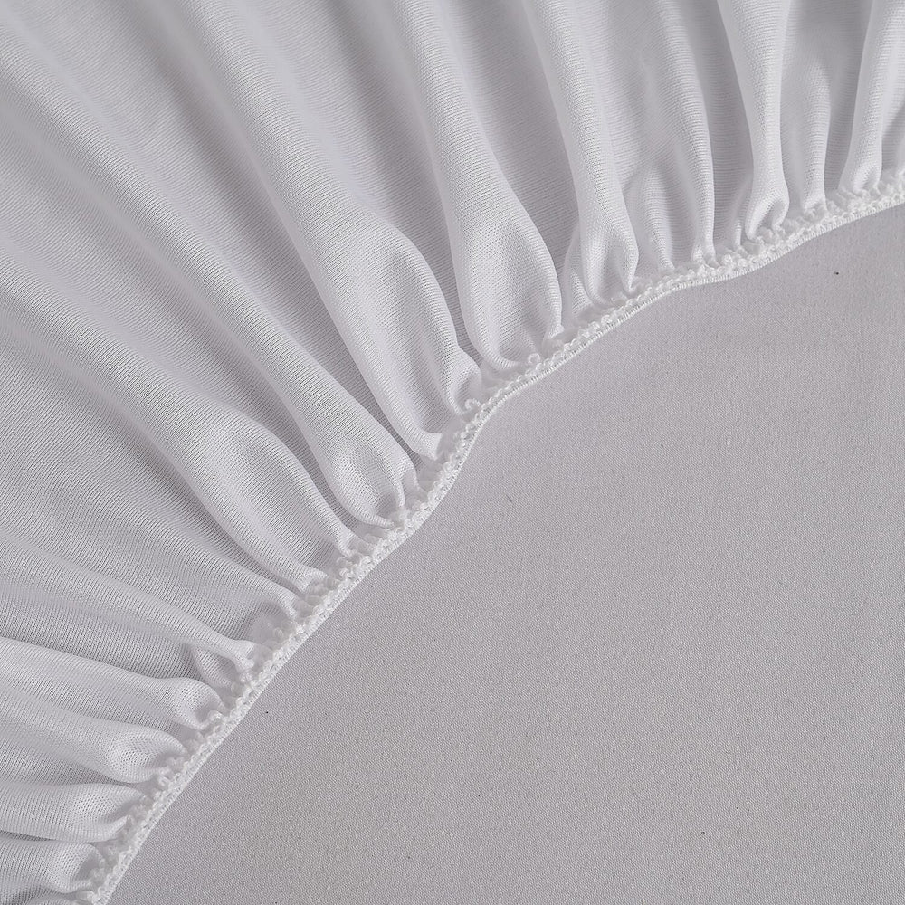 Tencel waterproof mattress protector; Effectively prevents sweat, body fluids and other accidental spills - Single