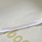 Bamboo Jacquard Waterproof Pillow Protector (Size 75x50cm) - White
