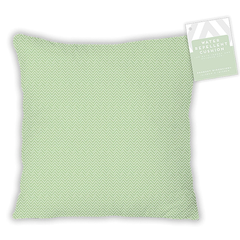 Summer Water Repellent Cushion (Size 45x45x10 cm) - Sage