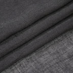 Closeout Deal - Scarf with Fringes and Beads - Black