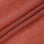 Closeout Deal - Scarf with Fringes and Beads - Terracotta